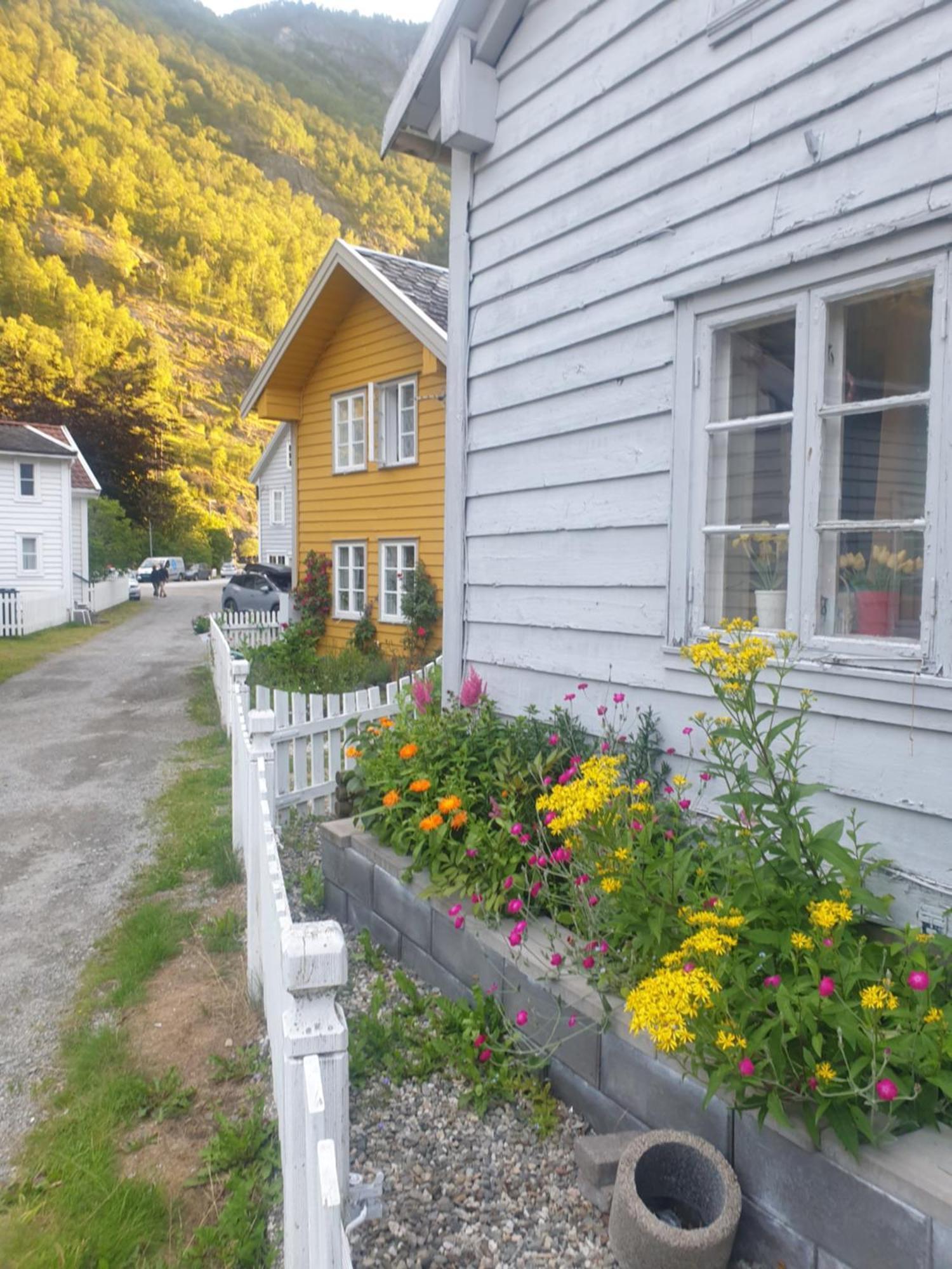 Villa Kvammehuset Pa Gamle Lærdalsøyri Exterior foto